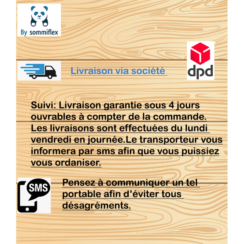 MATELAS BÉBÉ 60x120 cm  DÉHOUSSABLE