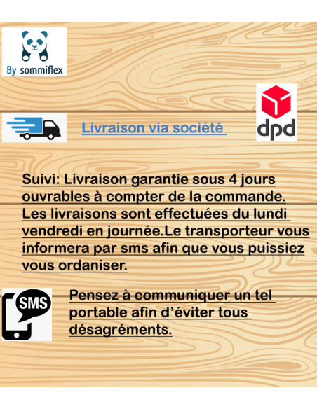 MATELAS BÉBÉ 60x120 cm  DÉHOUSSABLE