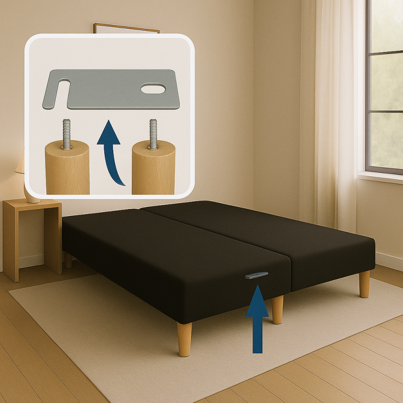 PLATINES de LIAISON pour SOMMIERS (ATTACHE, ASSEMBLAGE, JONCTION) – GARANTIE à VIE