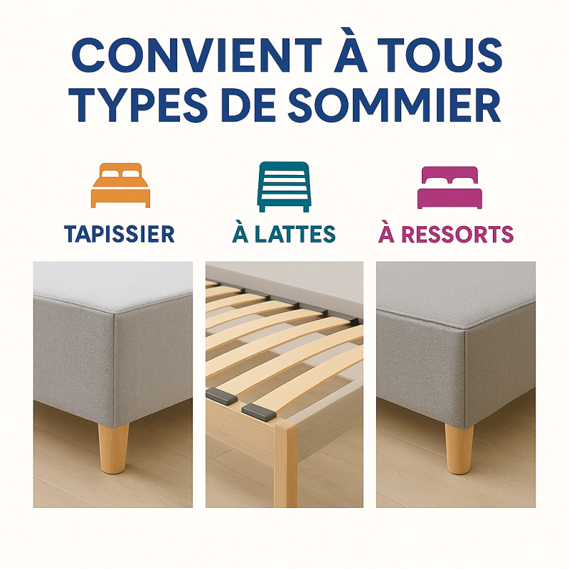PLATINES de LIAISON pour SOMMIERS (ATTACHE, ASSEMBLAGE, JONCTION) – GARANTIE à VIE