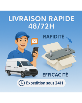 PLATINES de LIAISON pour SOMMIERS (ATTACHE, ASSEMBLAGE, JONCTION) – GARANTIE à VIE