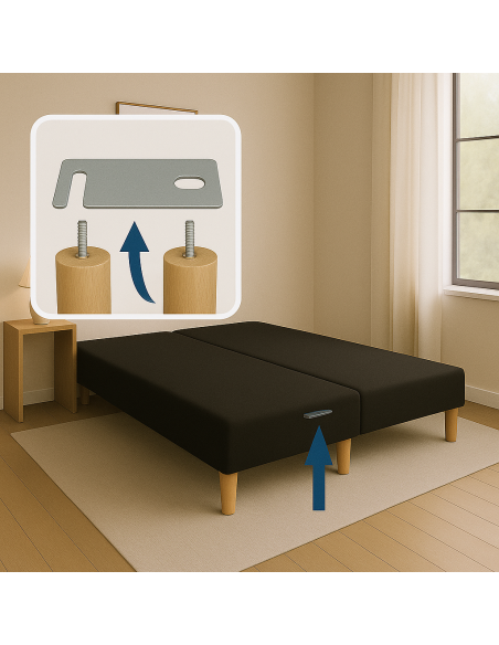 PLATINES DE LIAISON (attache, assemblage, jonction pour sommier) FABRIQUÉES en FRANCE
