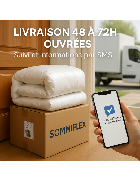 Couette 4 Saisons Très Chaude – Moelleuse & Thermorégulatrice 220x240