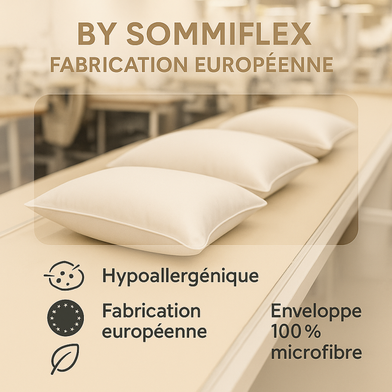 Lot de 2 OREILLERS 60x60 en LATEX NATUREL OREILLER CONFORT SOUPLE et MOELLEUX  OREILLER en MOUSSE de LATEX  GARANTIE à VIE Lot de 2 OREILLERS 60x60 en LATEX NATUREL OREILLER CONFORT SOUPLE et MOELLEUX  OREILLER en MOUSSE de LATEX  GARANTIE à VIE