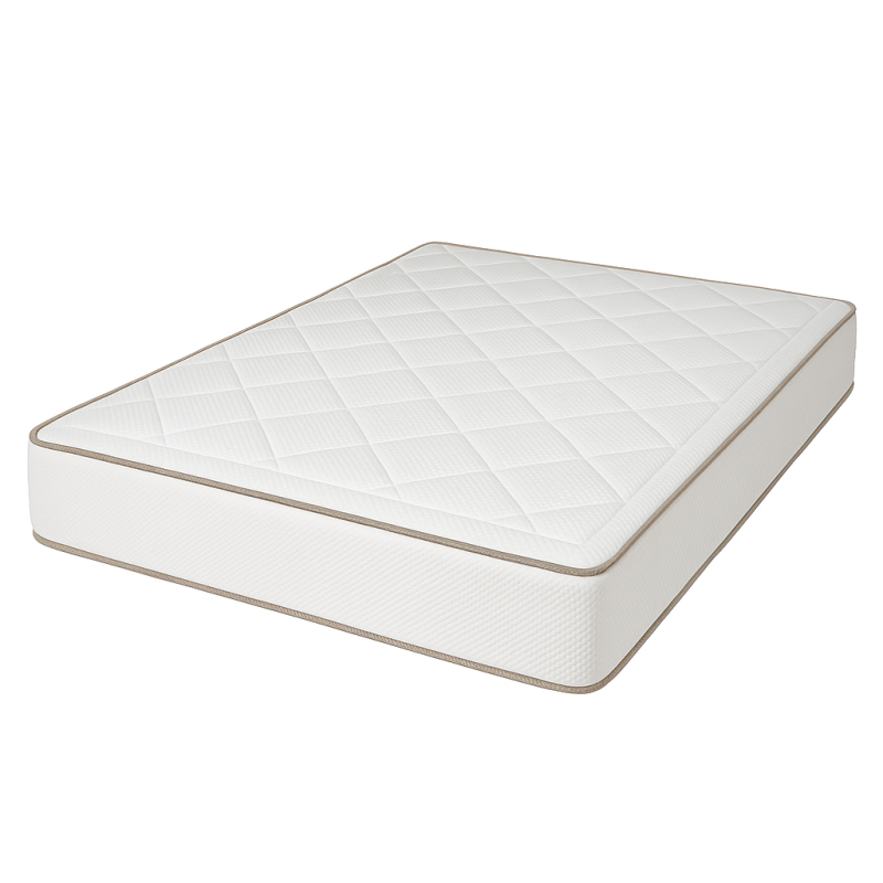 Matelas 25 cm  Ressorts ensachés mousse HR  Confort mi-ferme  Respirant, anti-acariens, livré roulé