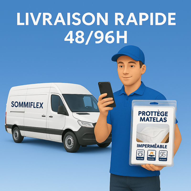 Protège Matelas 160x200 Imperméable – Lavable, Respirant et Silencieux – Convient à Toutes les Épaisseurs