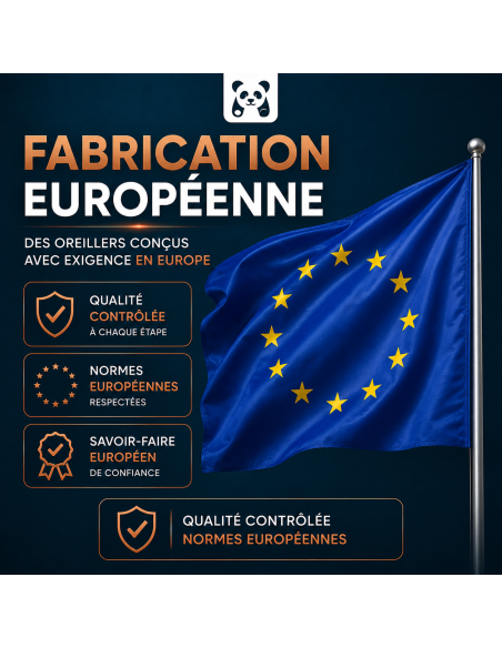 LOT de 2 OREILLERS 40x60 FLOCON MÉMOIRE de FORME SPÉCIAL CERVICALES GARANTIE à VIE